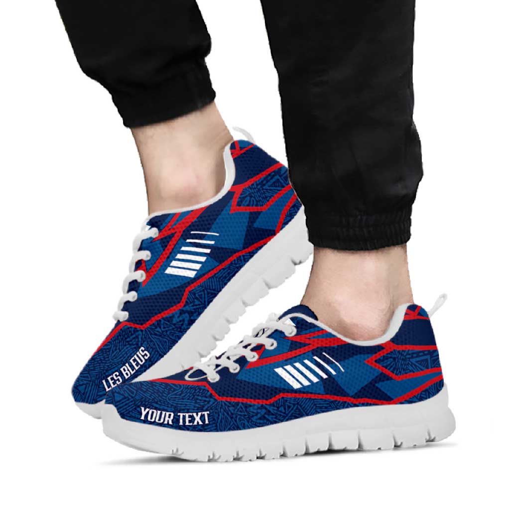 France Football Nations 2026 Personalized Sneakers Sporty Pattern