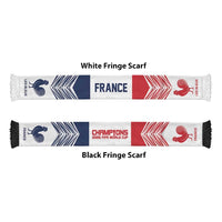 France Football Nations 2026 Soccer Scarf Sporty Pattern LT9