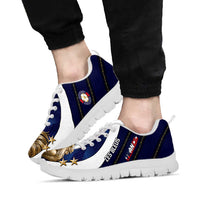 France Football Sneakers Gallic Rooster Luxury Sport Style
