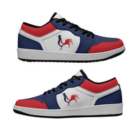 France Low Sneakers Classic National Flag Style - Wonder Print Shop