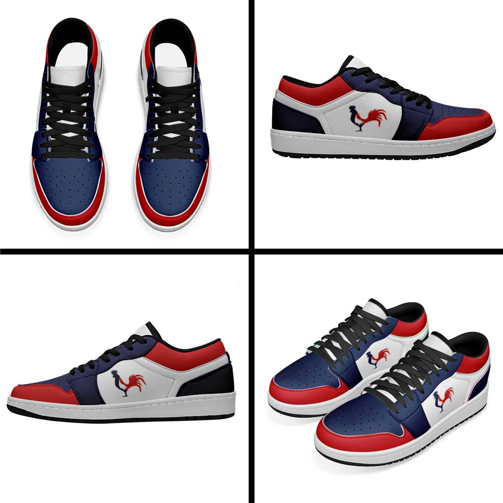 France Low Sneakers Classic National Flag Style - Wonder Print Shop