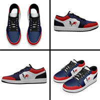 France Low Sneakers Classic National Flag Style - Wonder Print Shop