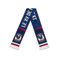 France Rugby National Heritage Personalized Soccer Scarf Fleur De Lis Inspired Edition