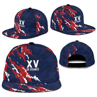 France Rugby Pride Snapback Cap XV de France Flame Fire Style