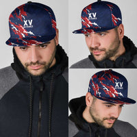 France Rugby Pride Snapback Cap XV de France Flame Fire Style