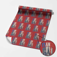 France Soccer Fan Passion Wrapping Paper Roll Fierté Football French Supporter Gift