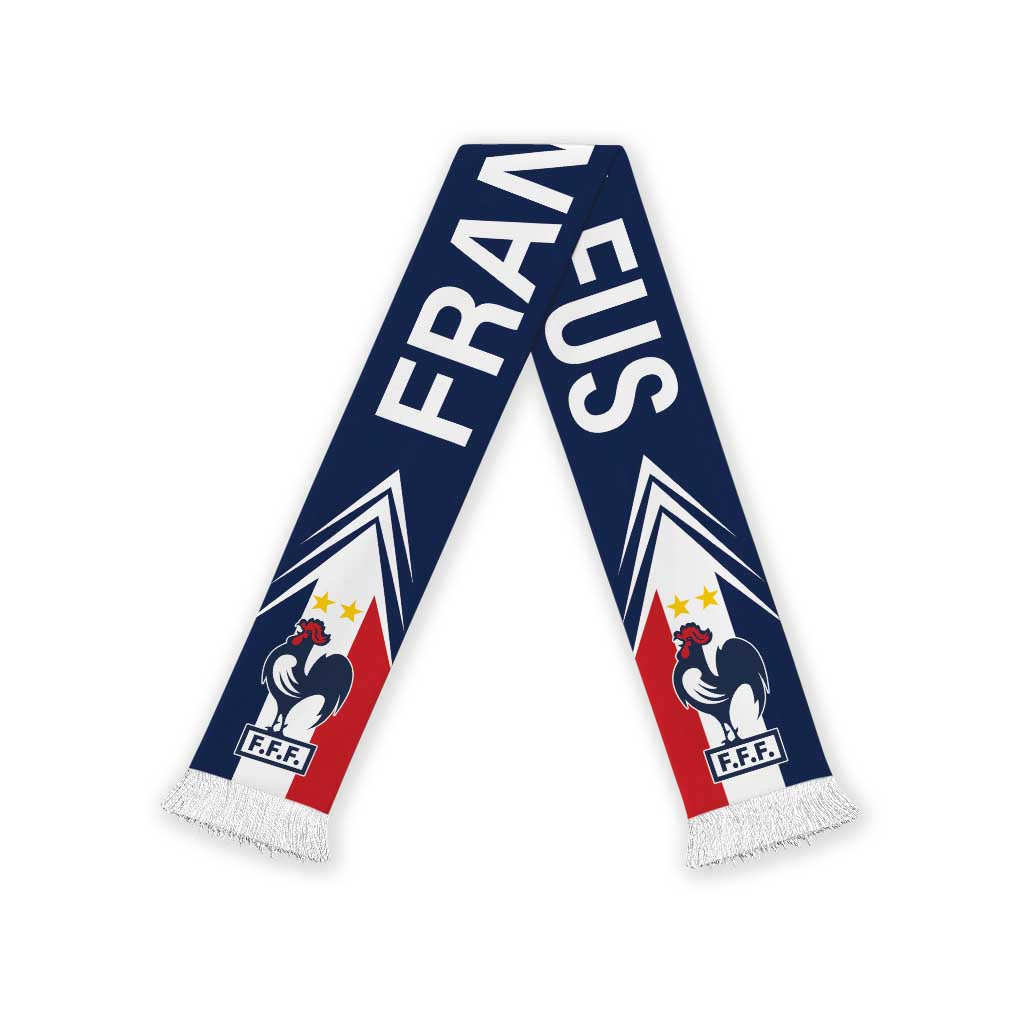 France World Football 2026 Soccer Scarf Go Les Bleus Road To Glory