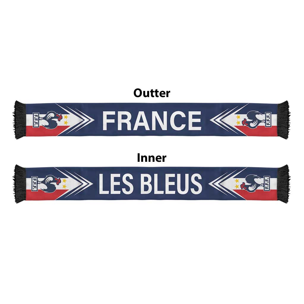 France World Football 2026 Soccer Scarf Go Les Bleus Road To Glory