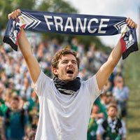 France World Football 2026 Soccer Scarf Go Les Bleus Road To Glory