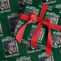 Franklin D Roosevelt Wrapping Paper Roll Great Depression New Deal With It