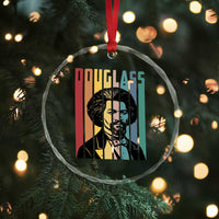 Frederick Douglass Crystal Glass Ornament American Black History - Wonder Print Shop