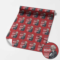 Frederick Douglass Freedom Quote Wrapping Paper Roll Once You Learn to Read - Wonder Print Shop