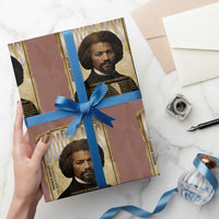Frederick Douglass Historical Newspaper Wrapping Paper Roll The Sage Of Cedar Hill - Wonder Print Shop