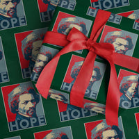 Frederick Douglass Hope Poster Wrapping Paper Roll African American Heritage - Wonder Print Shop