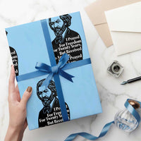Frederick Douglass Inspirational Quote Wrapping Paper Roll Black History Month - Wonder Print Shop