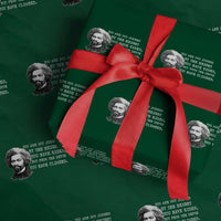 Frederick Douglass Quote Wrapping Paper Roll Black History Month - Wonder Print Shop