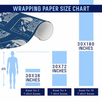 Frederick Douglass Quote Wrapping Paper Roll Black History Month - Wonder Print Shop