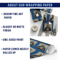 Frederick Douglass Quote Wrapping Paper Roll If There Is No Struggle There Is No Progress - Wonder Print Shop
