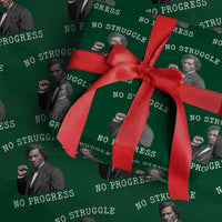 Frederick Douglass Quote Wrapping Paper Roll No Struggle No Progress - Wonder Print Shop