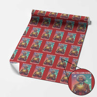Frederick Douglass Reading And Freedom Wrapping Paper Roll African American Heritage - Wonder Print Shop