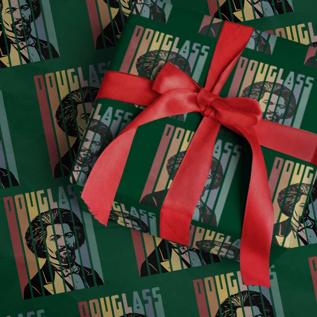 Frederick Douglass Wrapping Paper Roll American Black History - Wonder Print Shop