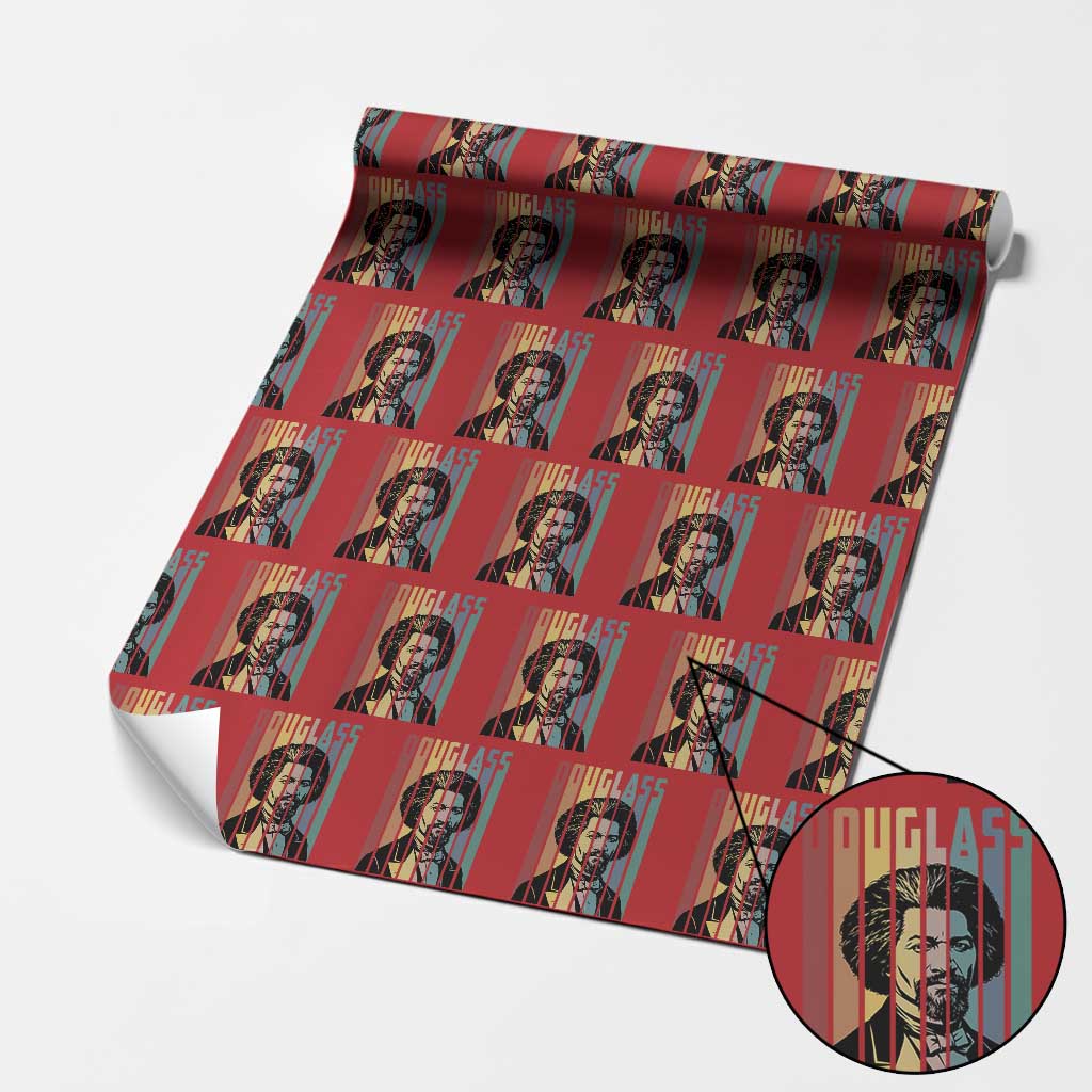 Frederick Douglass Wrapping Paper Roll American Black History - Wonder Print Shop