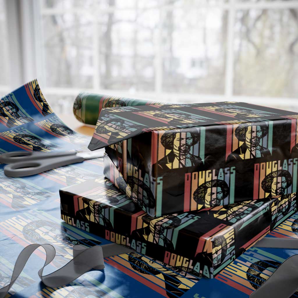 Frederick Douglass Wrapping Paper Roll American Black History - Wonder Print Shop