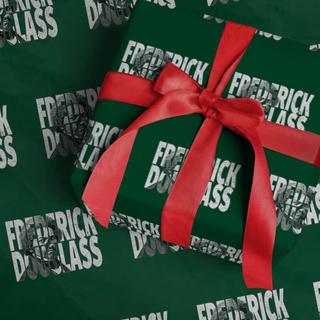 Frederick Douglass Wrapping Paper Roll Black History Month - Wonder Print Shop