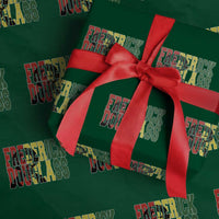 Frederick Douglass Wrapping Paper Roll Pan African Flag Black History Month - Wonder Print Shop