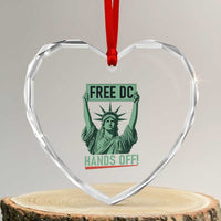 Free DC Hands Off Heart Crystal Glass Ornament Statue of Liberty for Washington D.C. Rights - Wonder Print Shop