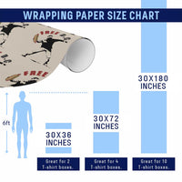 Free DC Sandwich Toss Wrapping Paper Roll Washington DC Political Satire - Wonder Print Shop