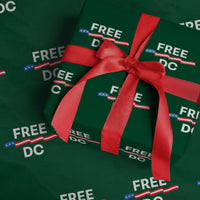 Free DC Wrapping Paper Roll Defend Washington D.C. Statehood Rights - Wonder Print Shop