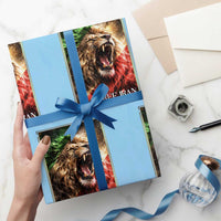 Free Iran Lion Wrapping Paper Roll Freedom Resistance Solidarity Movement Gift