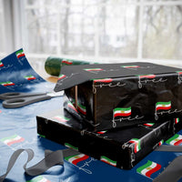 Free Iran Persian Flag Wrapping Paper Roll Iranian Freedom Supporters Revolution