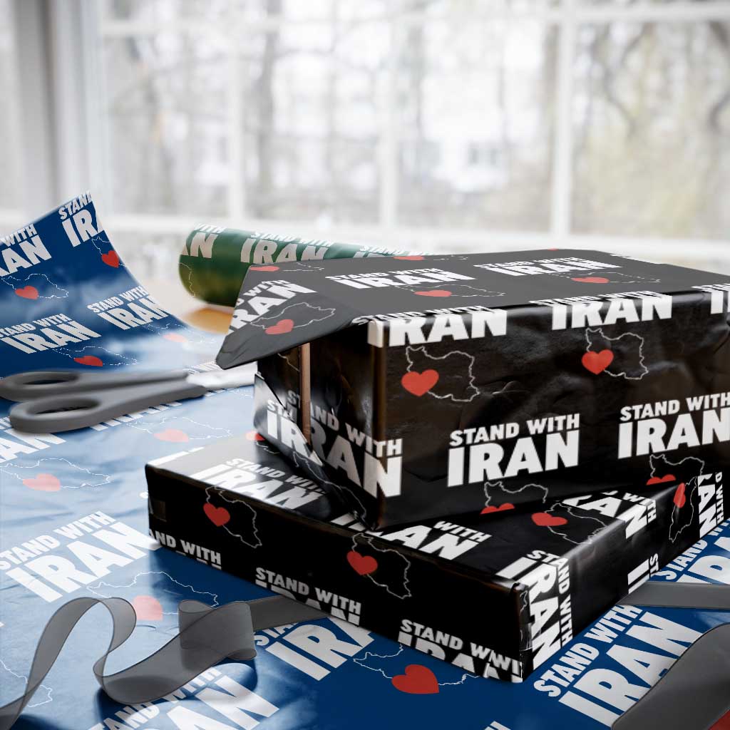 Free Iran Support Iranian MIGA Wrapping Paper Roll