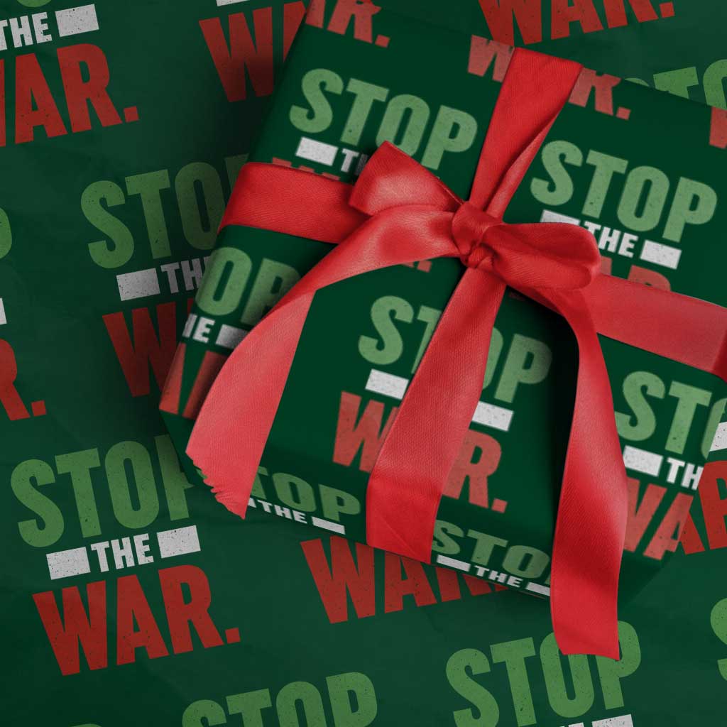 Free Iran Support Iranian MIGA Wrapping Paper Roll Stop The War