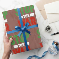 Free Iran Support Iranian MIGA Wrapping Paper Roll Stop The War