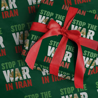 Free Iran Support Iranian MIGA Wrapping Paper Roll Stop The War In Iran
