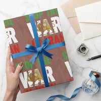 Free Iran Support Iranian MIGA Wrapping Paper Roll Stop The War In Iran