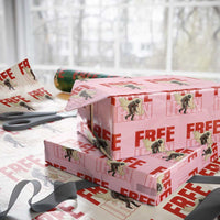 Free Iran Wrapping Paper Roll Iranian Freedom Memorial Hamid Mahdavi Tribute