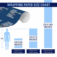 Free Palestine Sudan Congo Wrapping Paper Roll Human Rights Activist Justice and Solidarity - Wonder Print Shop