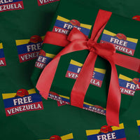 Free Venezuela Flag Patriotic Wrapping Paper Roll Venezuela Pride - Wonder Print Shop