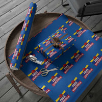 Free Venezuela Flag Patriotic Wrapping Paper Roll Venezuela Pride - Wonder Print Shop