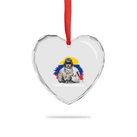 Free Venezuela Maduro Heart Crystal Glass Ornament Political Satire - Wonder Print Shop