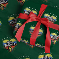 Free Venezuela Wrapping Paper Roll Freedom Venezuelan Flag Hand Fist Graphic - Wonder Print Shop