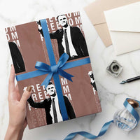 Freedom Charlie Kirk Tribute Wrapping Paper Roll A True Patriot Leagacy Memorial - Wonder Print Shop