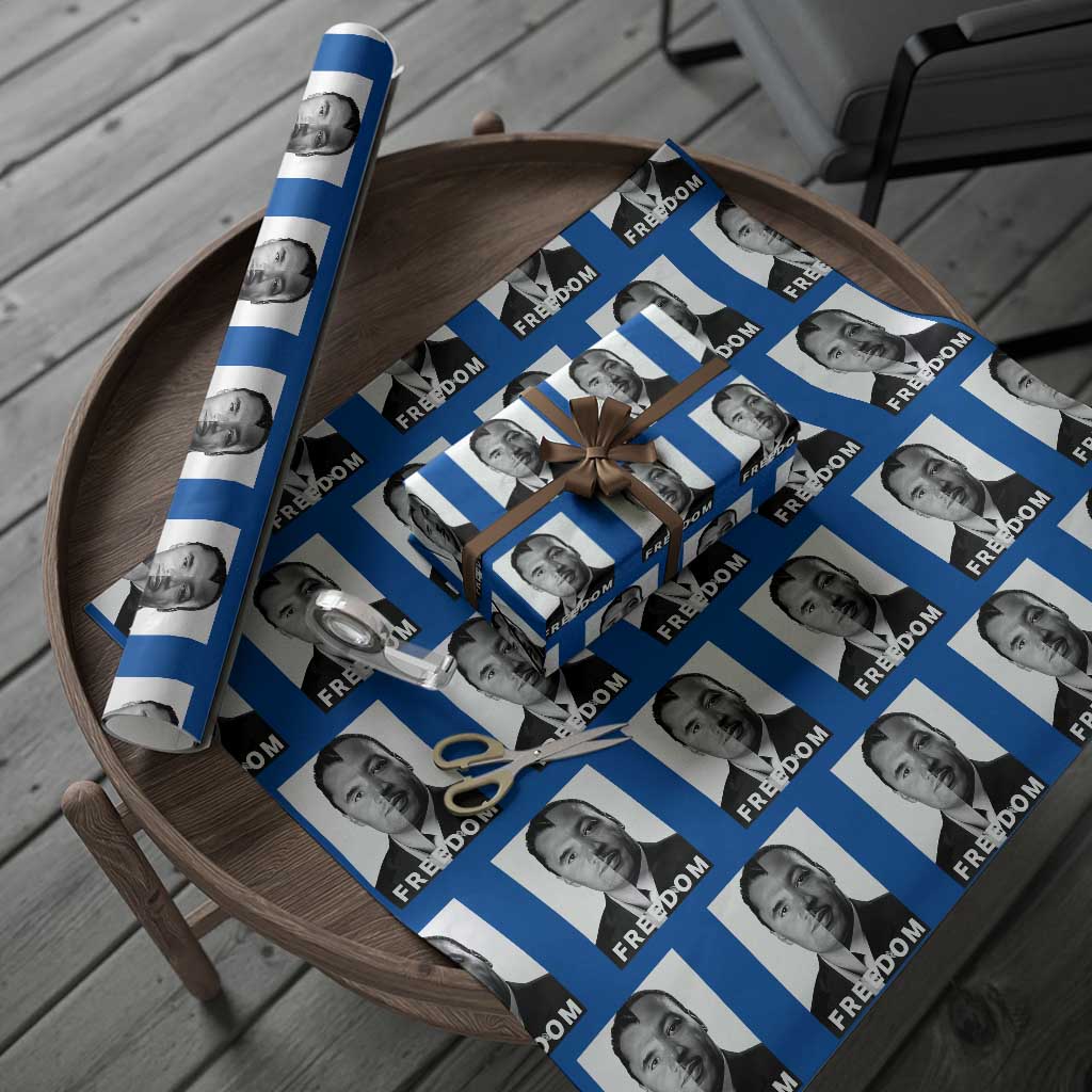 Freedom Charlie Kirk Wrapping Paper Roll Martin Luther King Jr - Wonder Print Shop