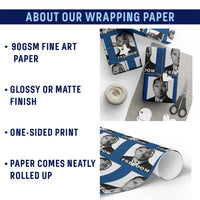 Freedom Charlie Kirk Wrapping Paper Roll Martin Luther King Jr - Wonder Print Shop