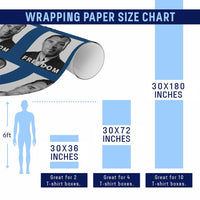 Freedom Charlie Kirk Wrapping Paper Roll Martin Luther King Jr - Wonder Print Shop