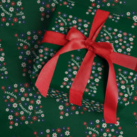 Freedom Democracy Truth Wrapping Paper Roll Patriotic Floral
